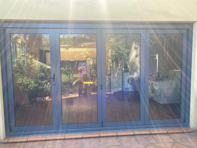 Back yard door upgrade