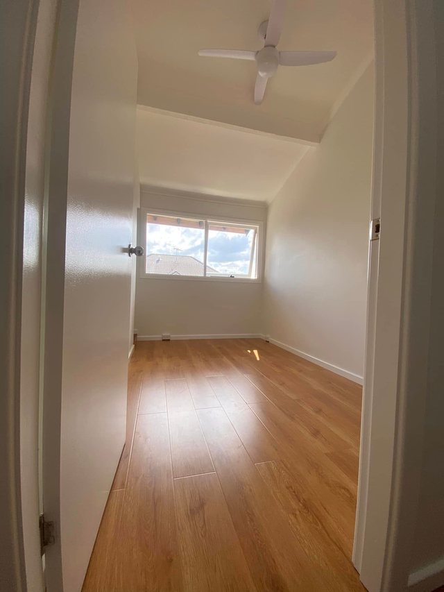 Cosmetic refresh — finished bedroom, new flooring